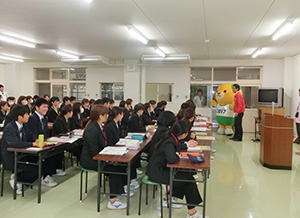 「国体みきゃんと一緒に」集合写真