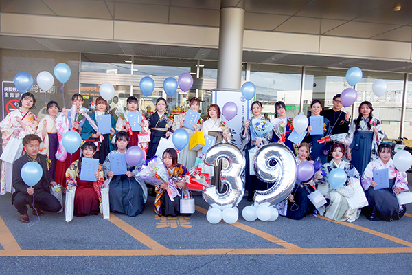 令和7年度第39期生卒業式