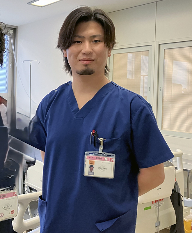 十全看護専門学校 30期生 戸井悠太さん