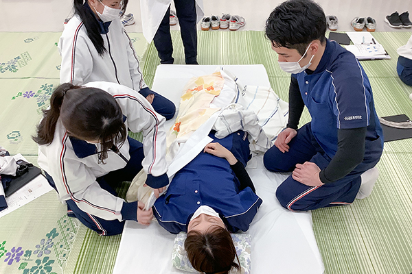 着物への更衣