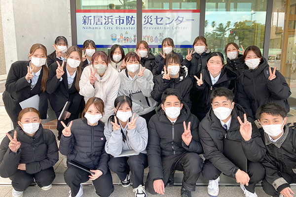 新居浜市防災センター見学