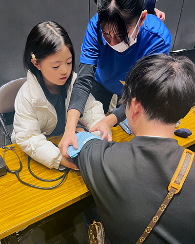 血圧を測ってみよう