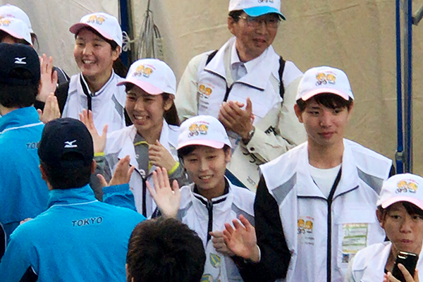 選手団サポートボランティア